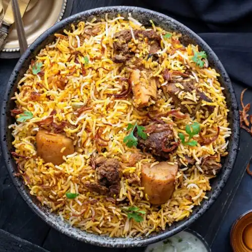 goat biryani