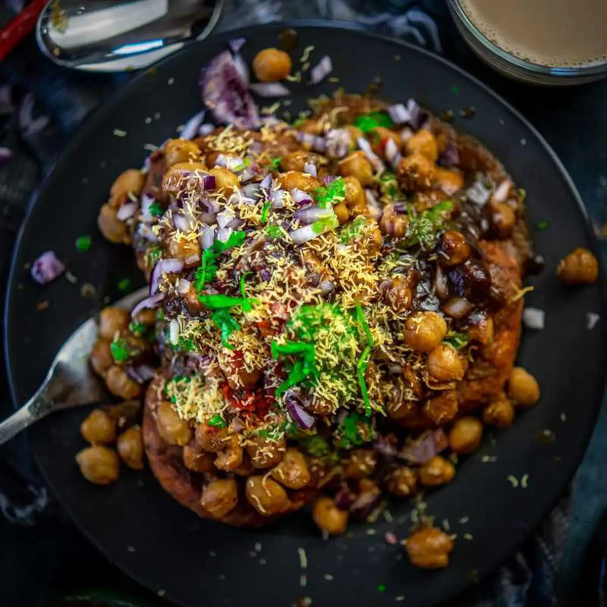 Panjabi chana aloo tikki